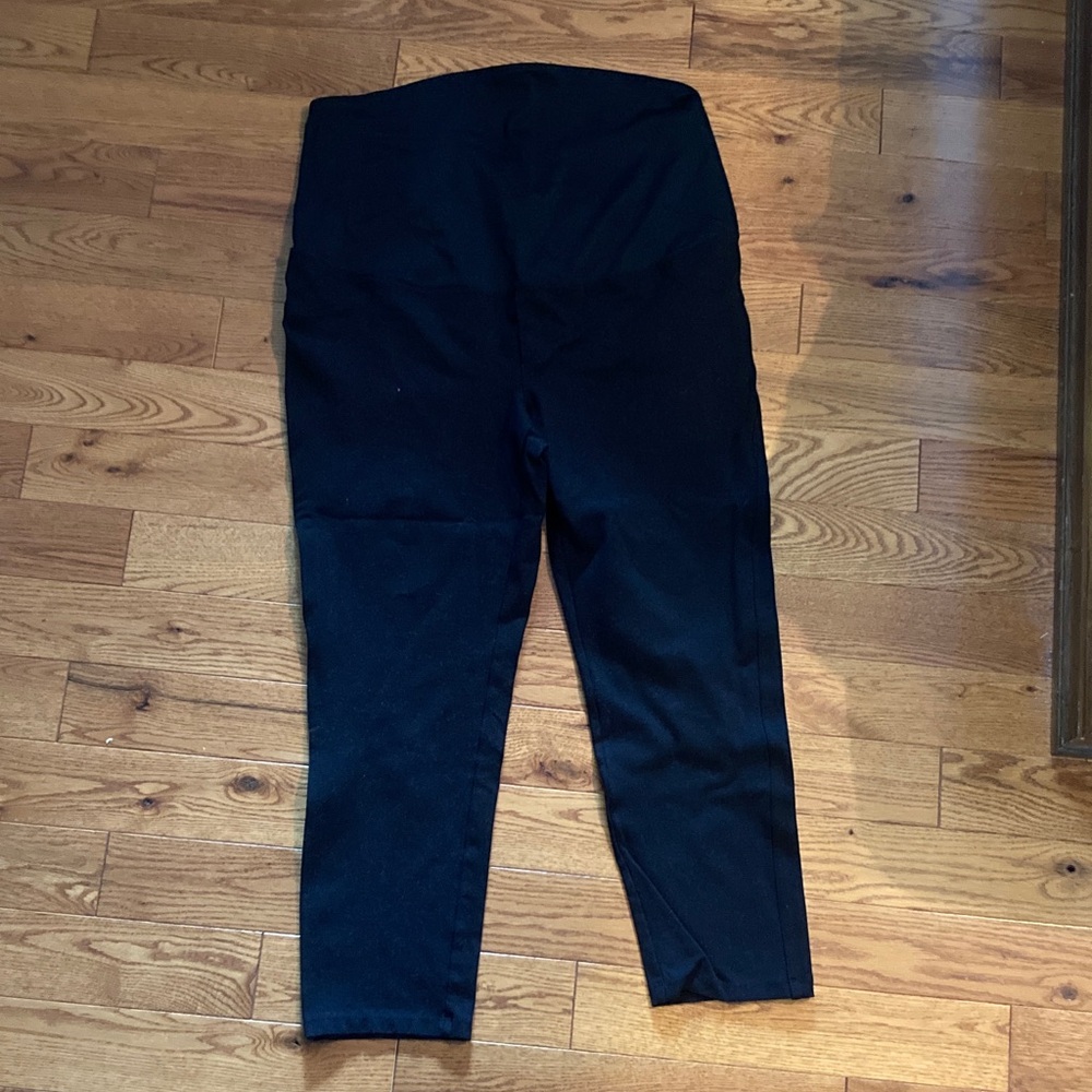 Black Maternity jeggings